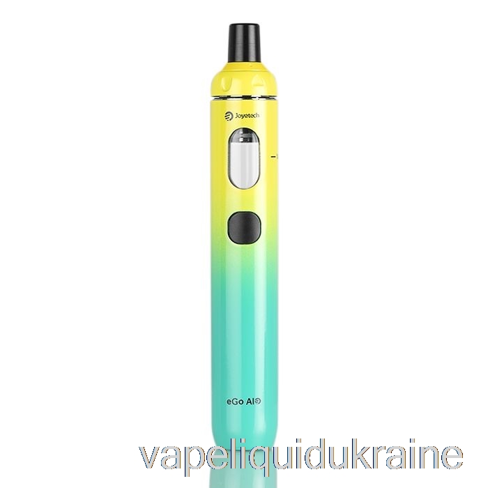 Vape Ukraine Joyetech eGo AIO All-In-One Starter Kit 10th Anniversary Edition - Yellow / Green